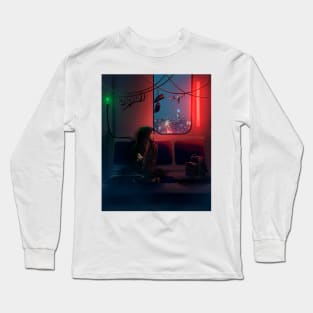 Cyberpunk Train Long Sleeve T-Shirt